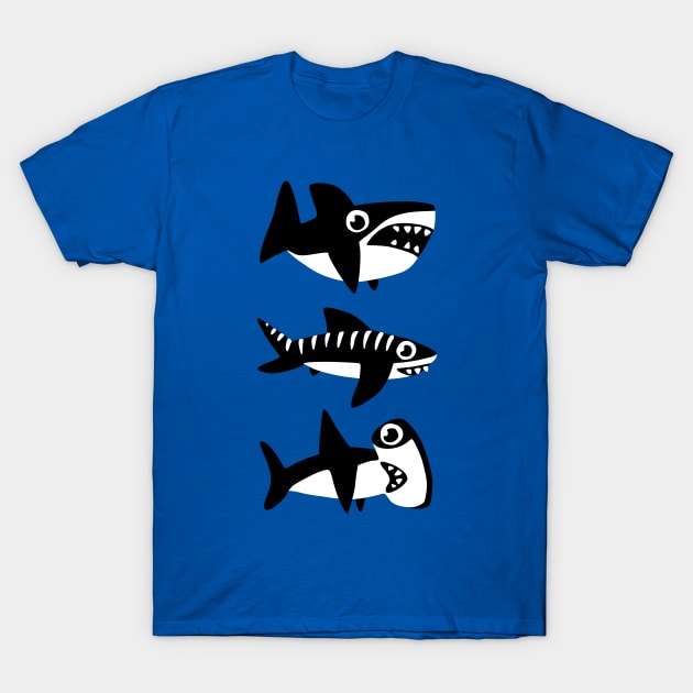 Dumb Sharks T-Shirt by obinsun